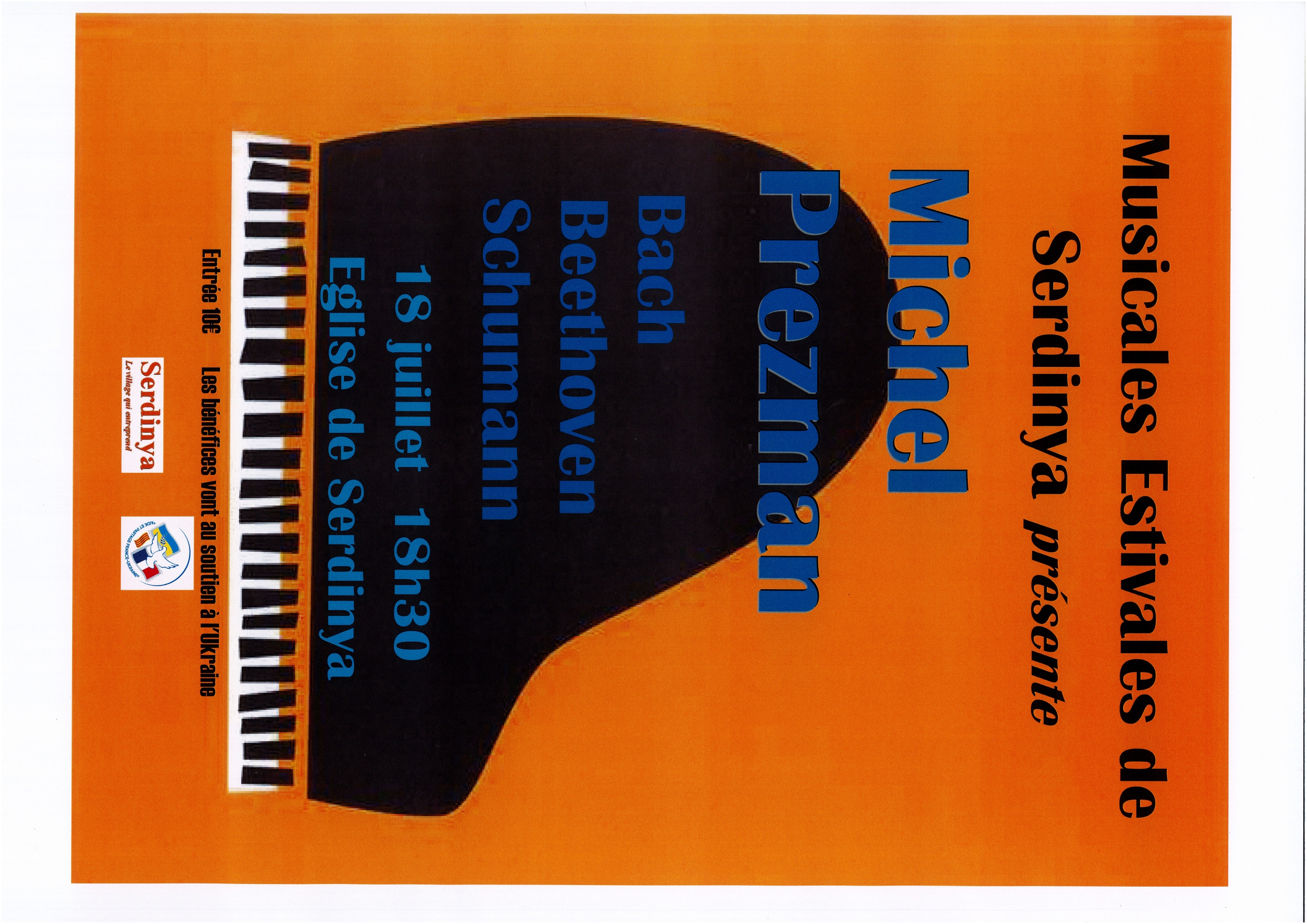 MUSICALES ESTIVALES DE SERDINYA : MICHEL PREZMAN