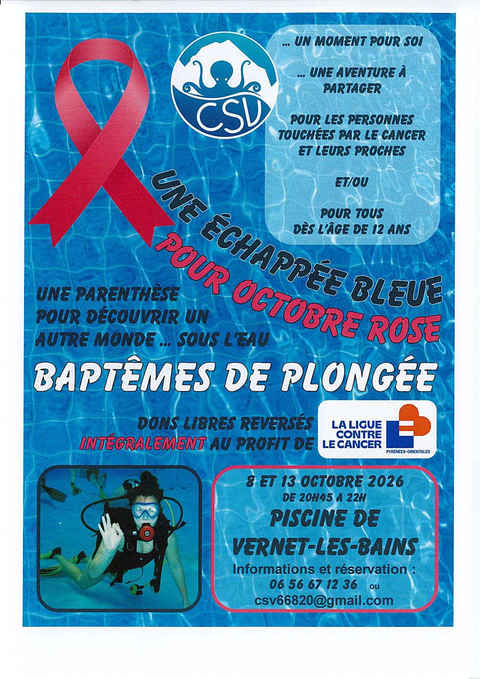 Baptêmes de plongée