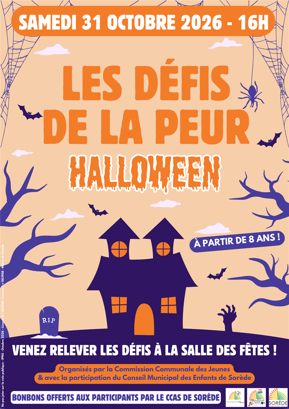 Les defis de la peur - halloween