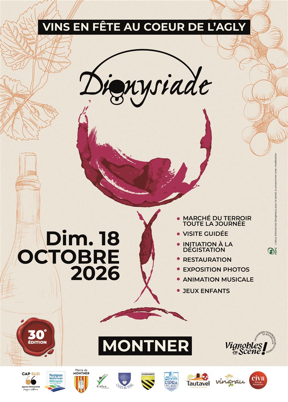 Vignobles en scene - la dionysiade – 30ᵉ édition