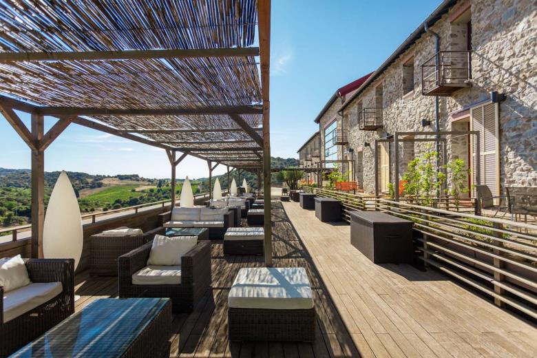Domaine Riberach - terrasse lounge