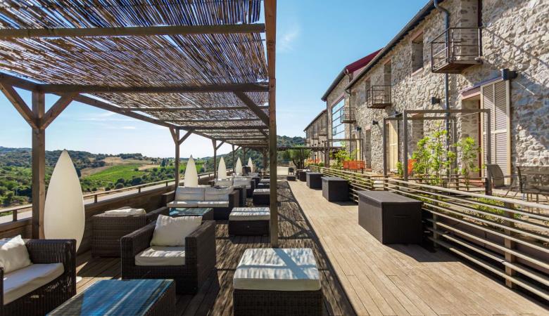 Domaine Riberach - terrasse lounge