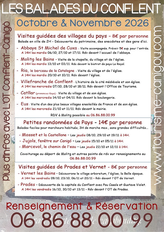 Les balades du conflent "mosset et la castellane"