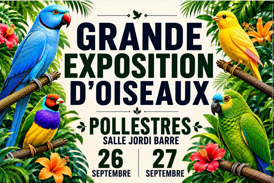 Grande exposition d’oiseaux