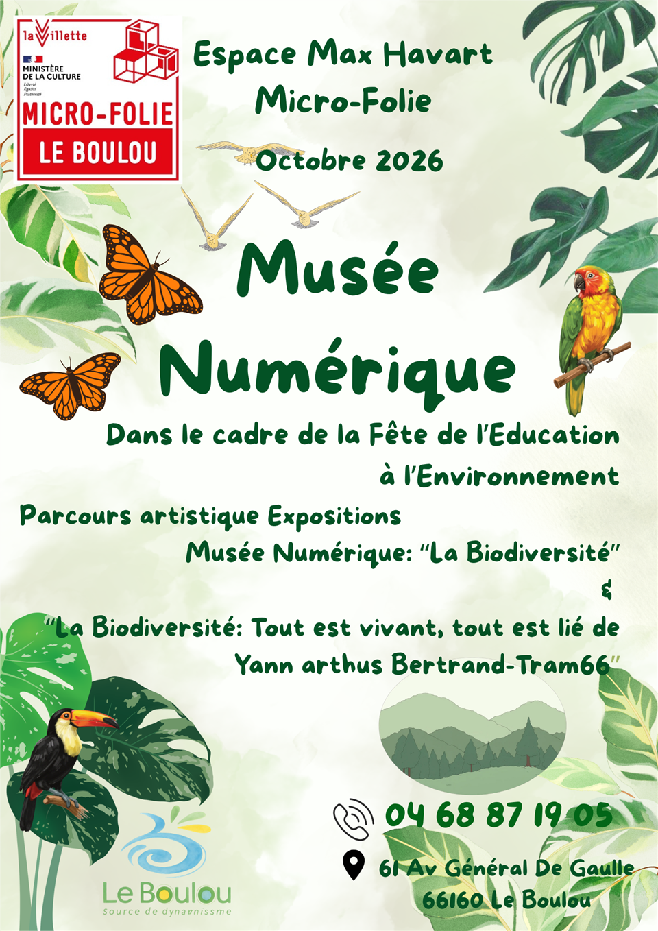 Musée numérique "la biodiversité"