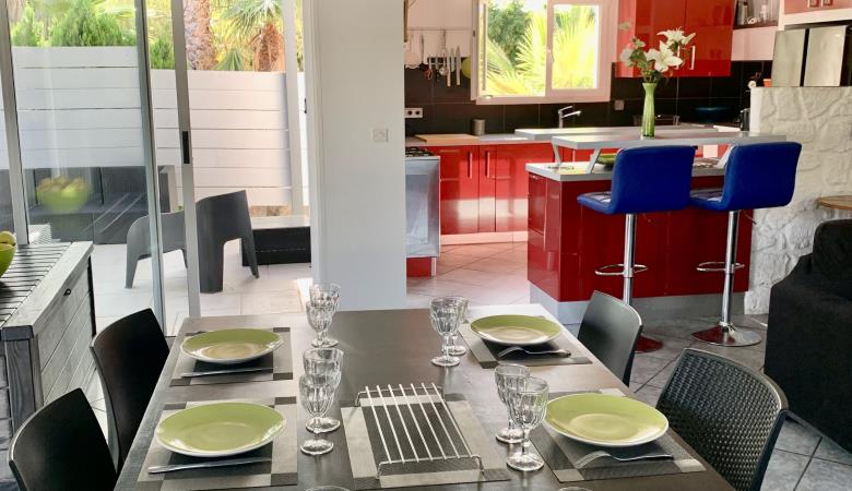 Espace repas 10 pers Villa Espace repas 10 pers Villa