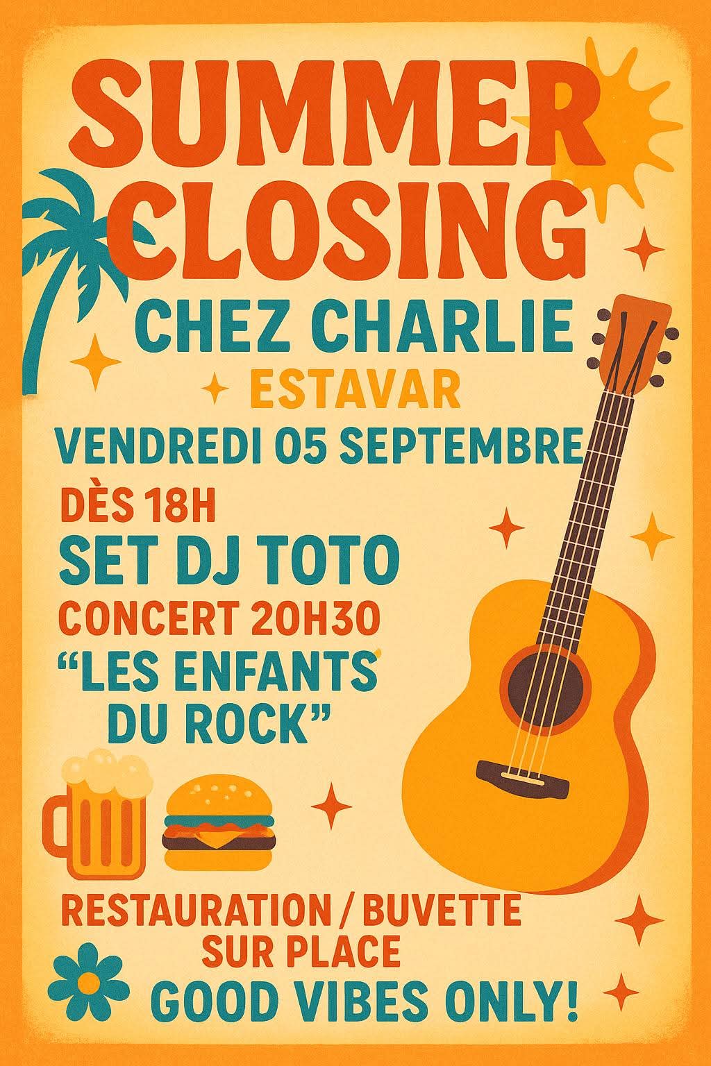 SOIRÉE CLOSING – CHEZ CHARLIE