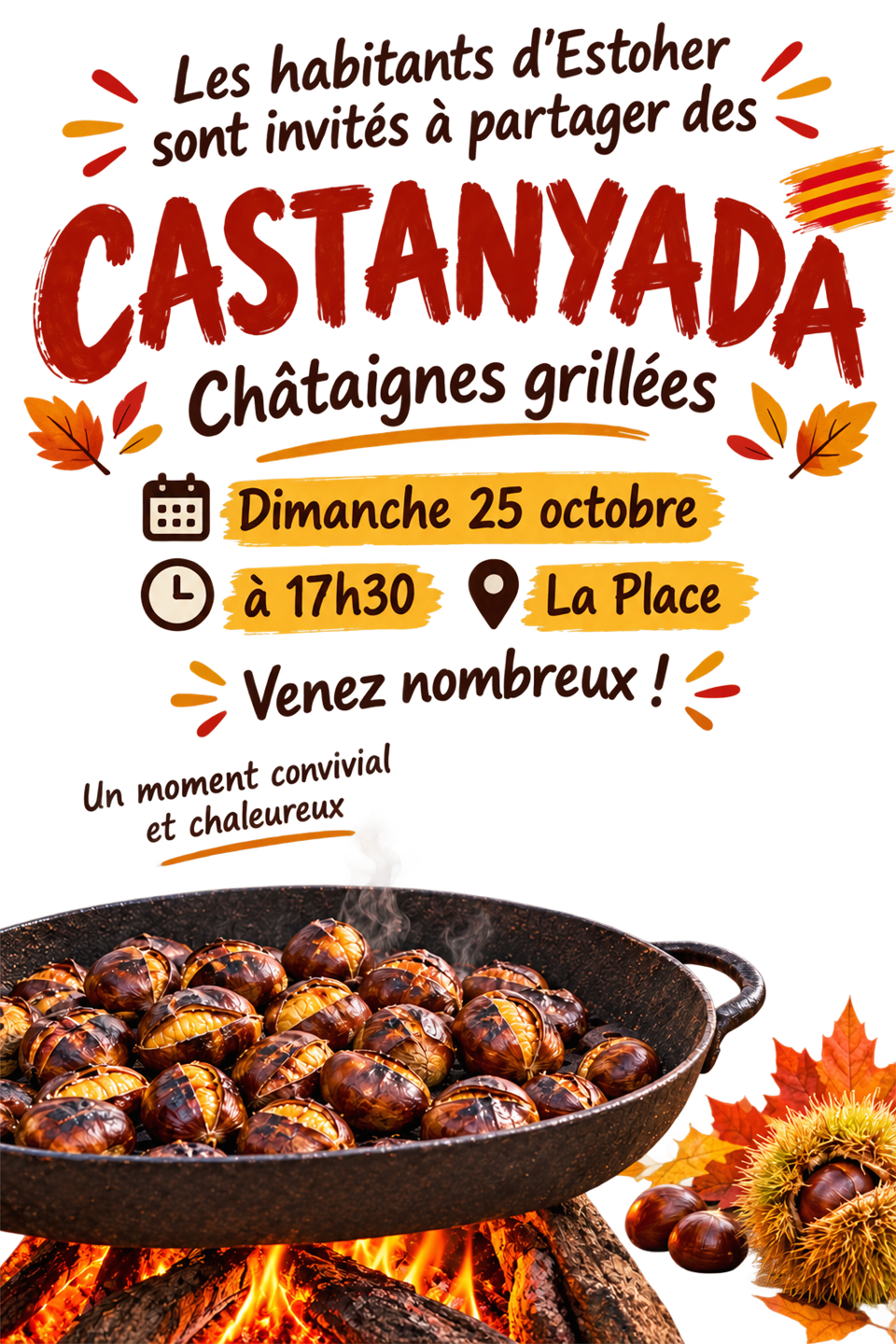 Castagnade à Estoher