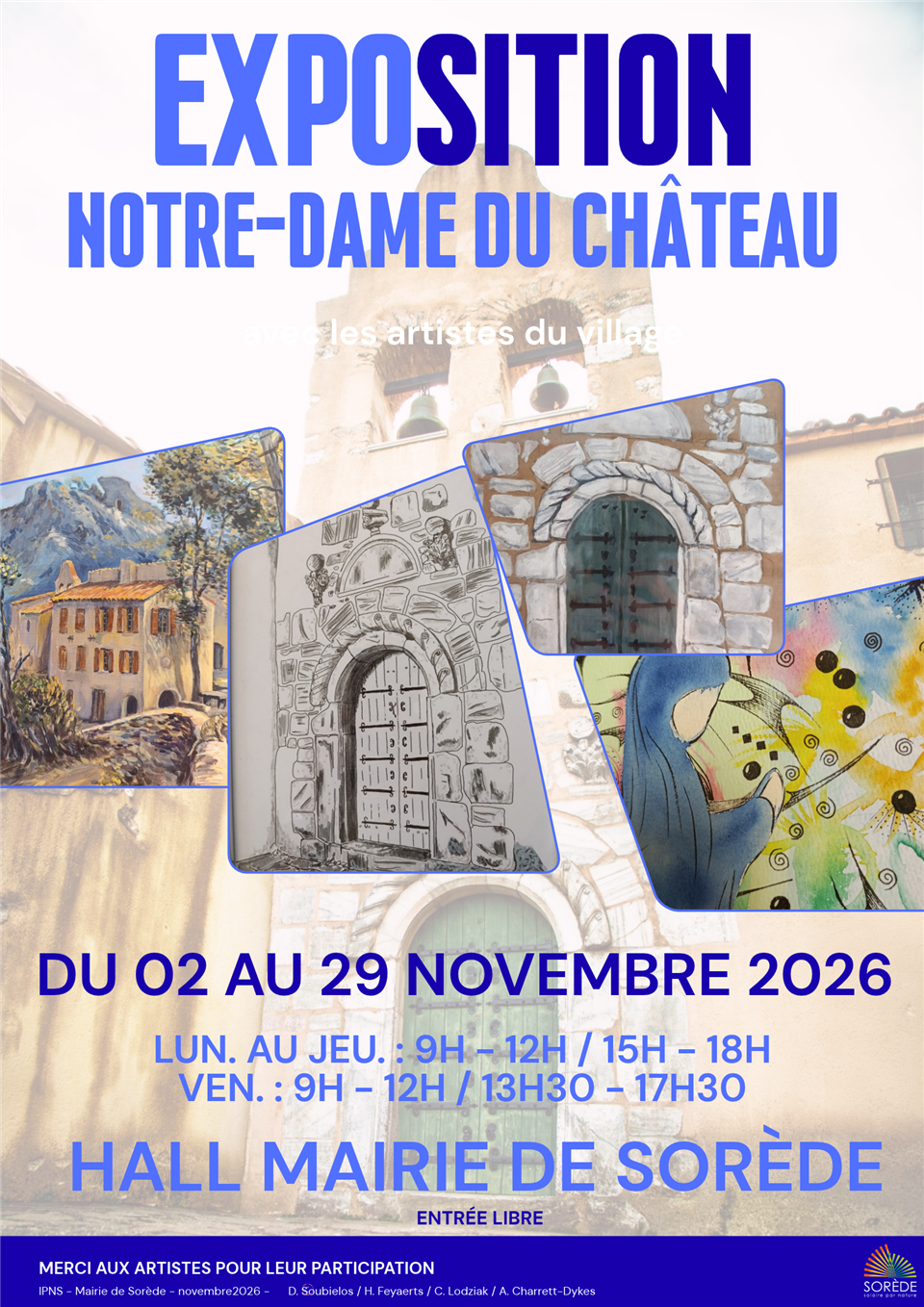 Exposition "notre-dame du chateau"