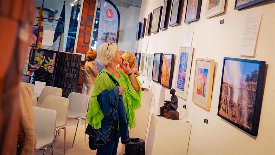Exposition artistique autour du vin