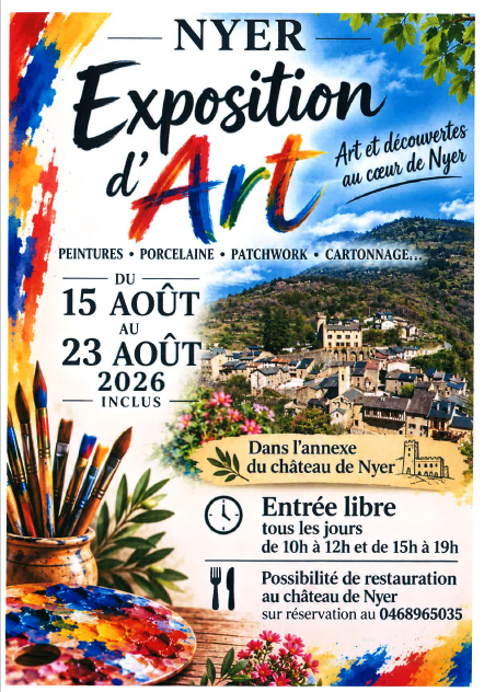 EXPOSITION D’ART