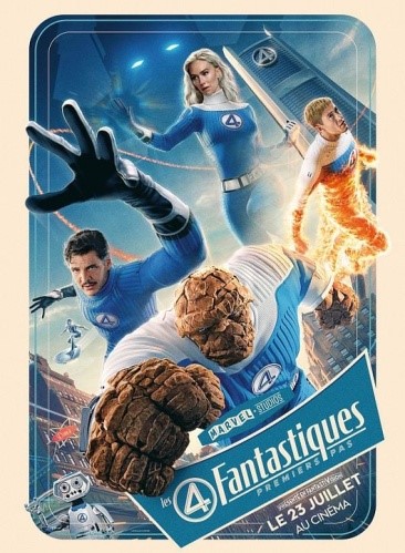 CINÉMA OSSÉJA – LES 4 FANTASTIQUES : PREMIERS PAS