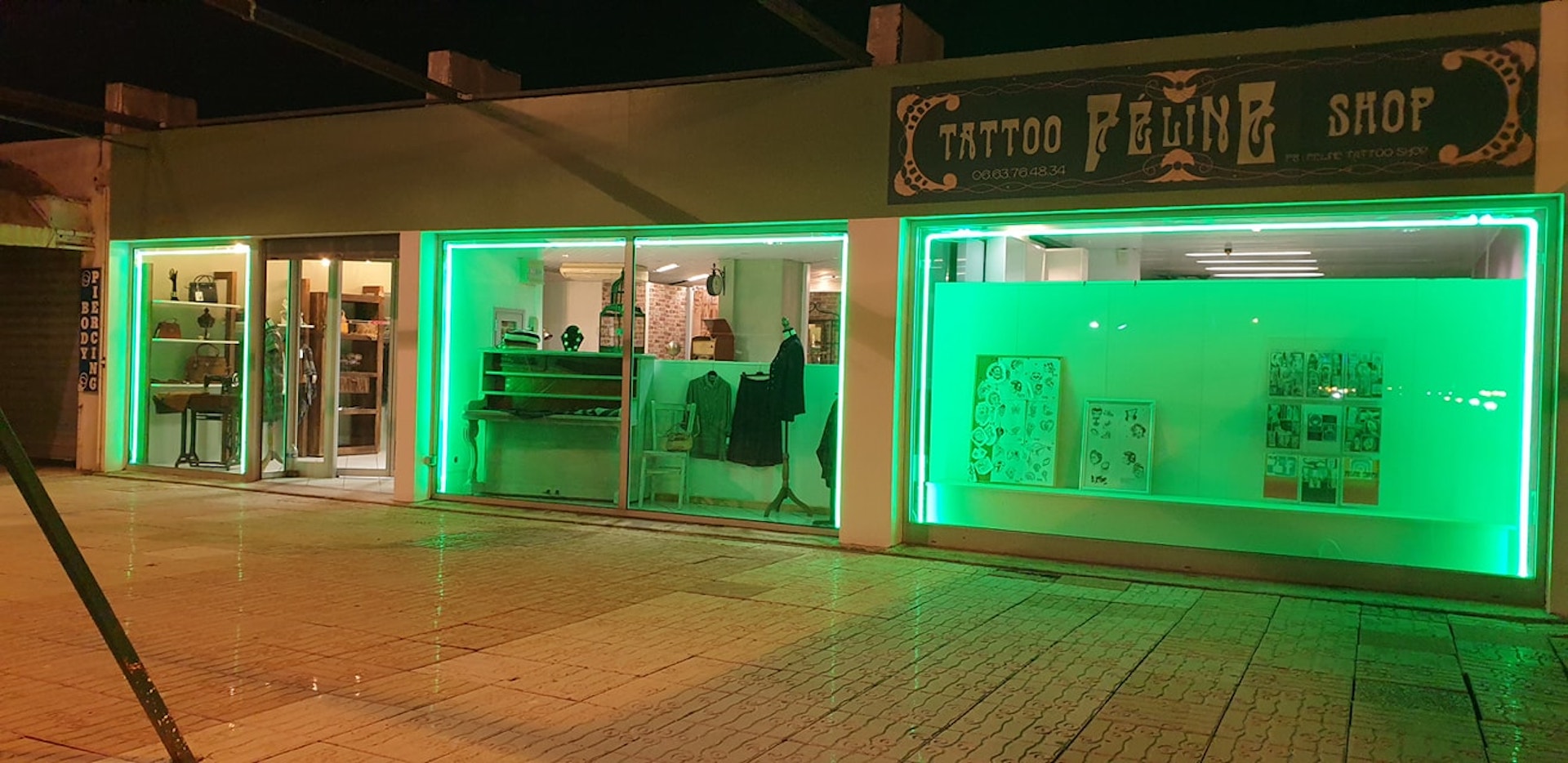 FELINE TATTOO SHOP