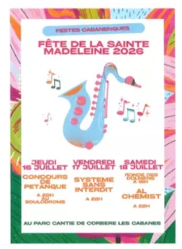 Fête de la sainte madeleine