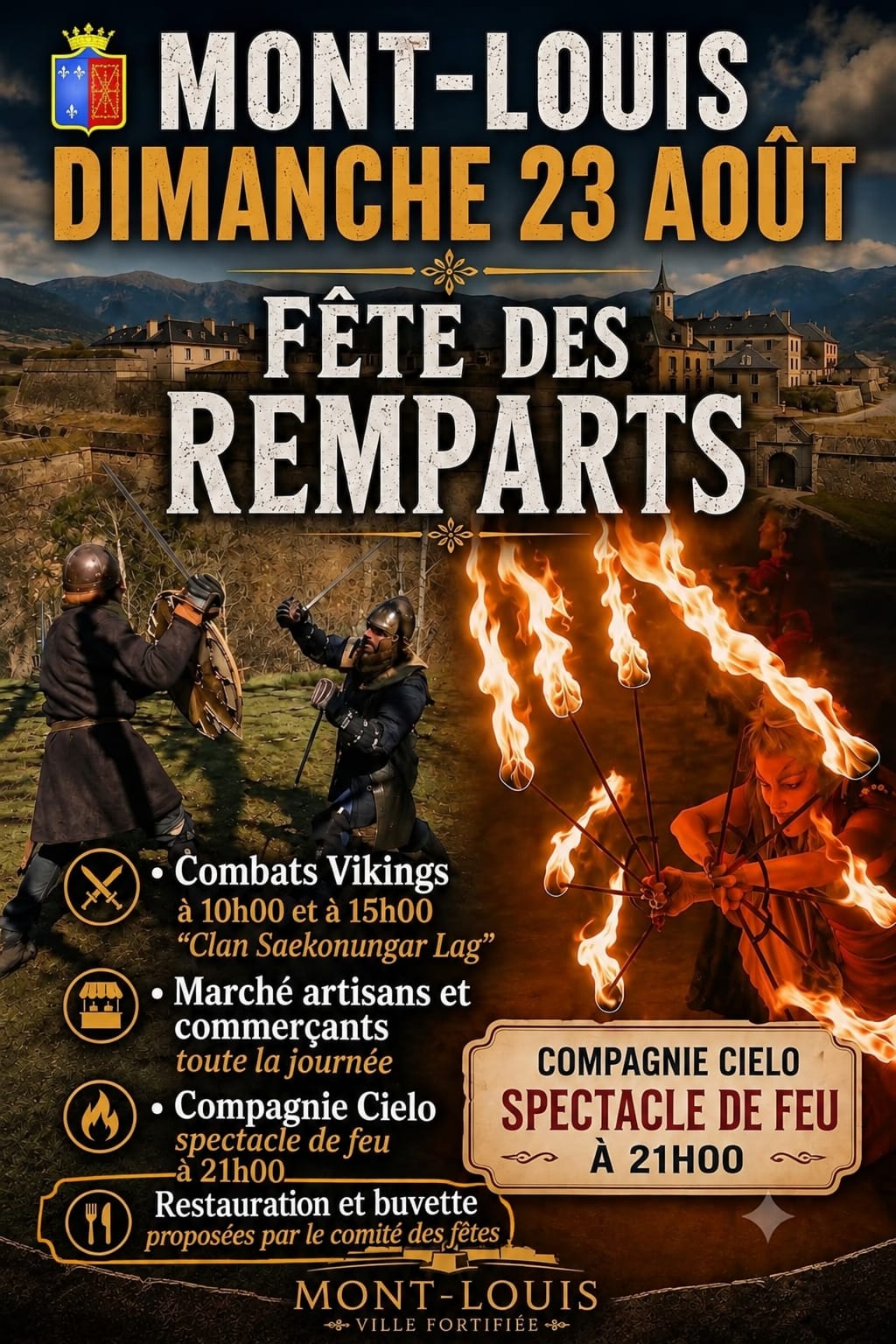 FÊTE DES REMPARTS À MONT-LOUIS