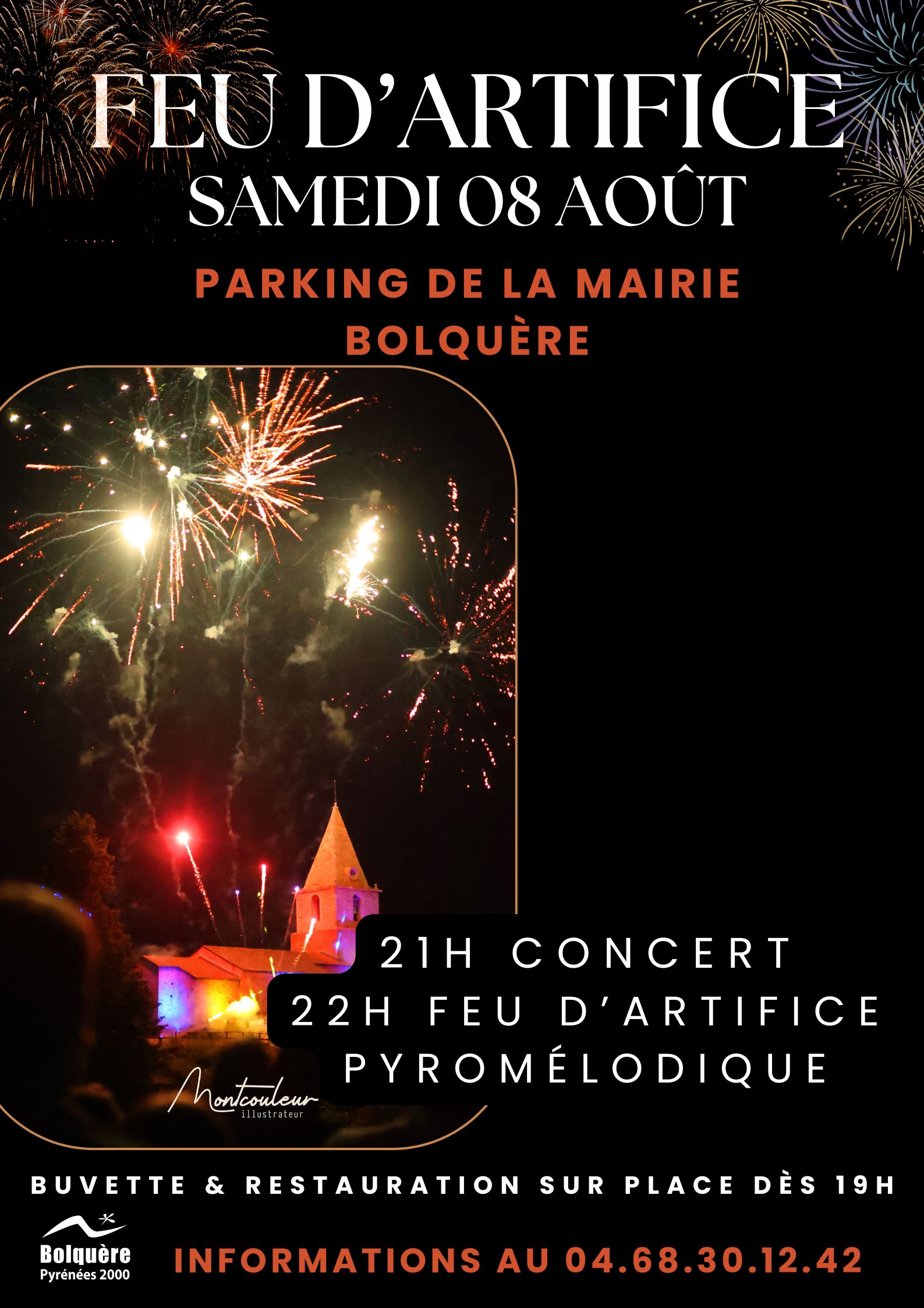 FEU D’ARTIFICE PYROMÉLODIQUE & CONCERT
