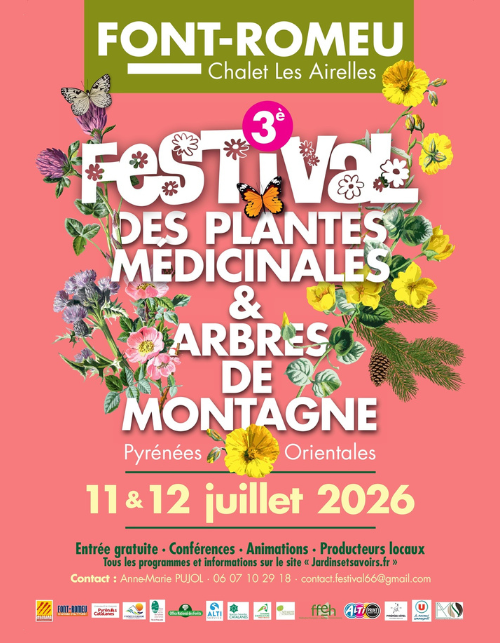 FESTIVAL DES PLANTES MÉDICINALES & ARBRES DE MONTAGNE