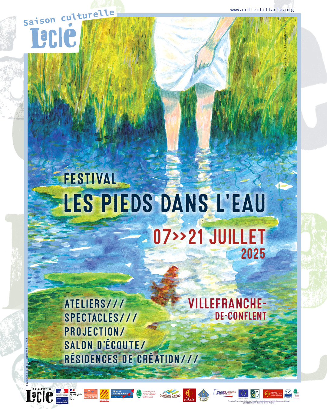 FESTIVAL LES PIEDS DANS L’EAU