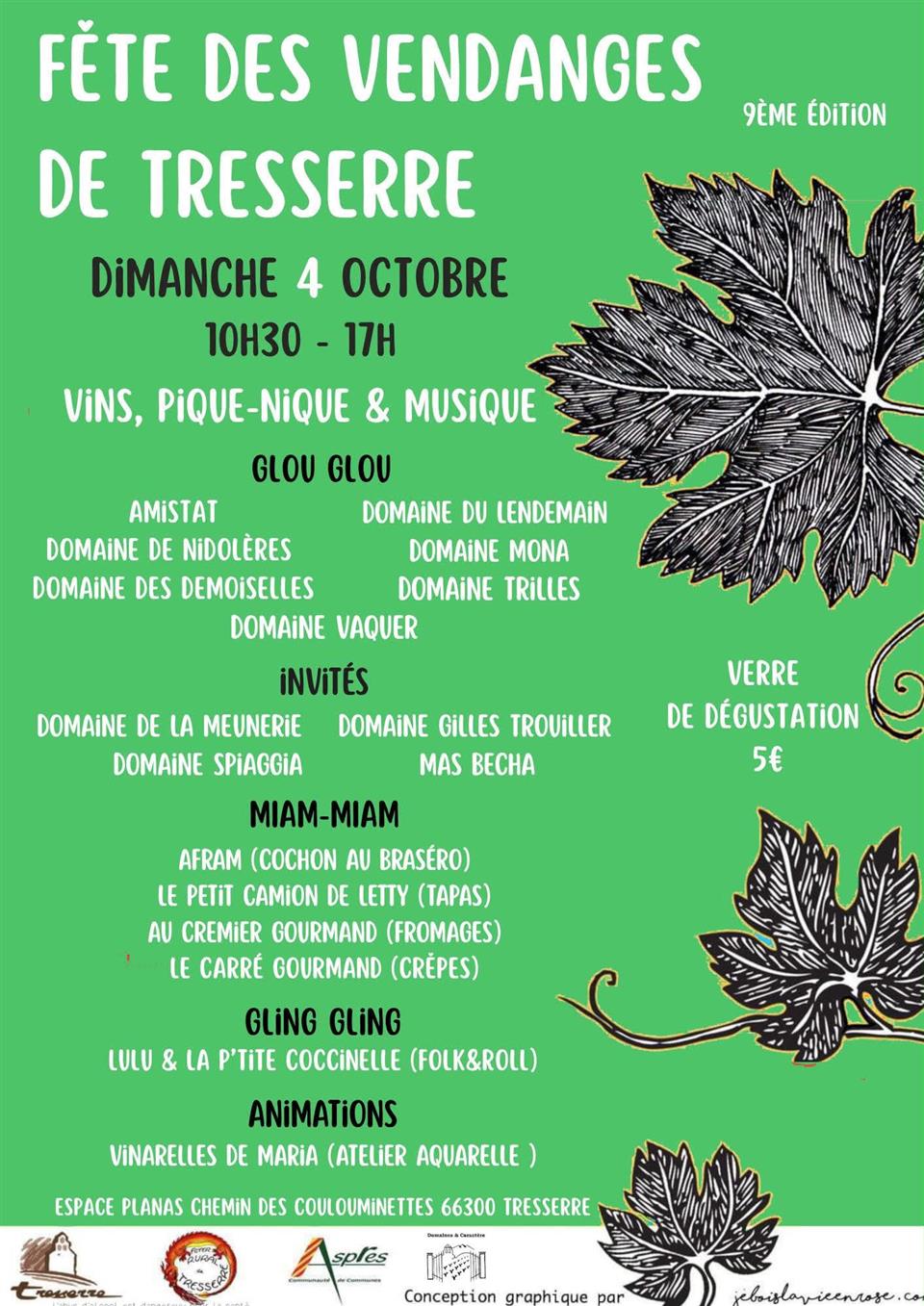 Fête des vendanges de Tresserre