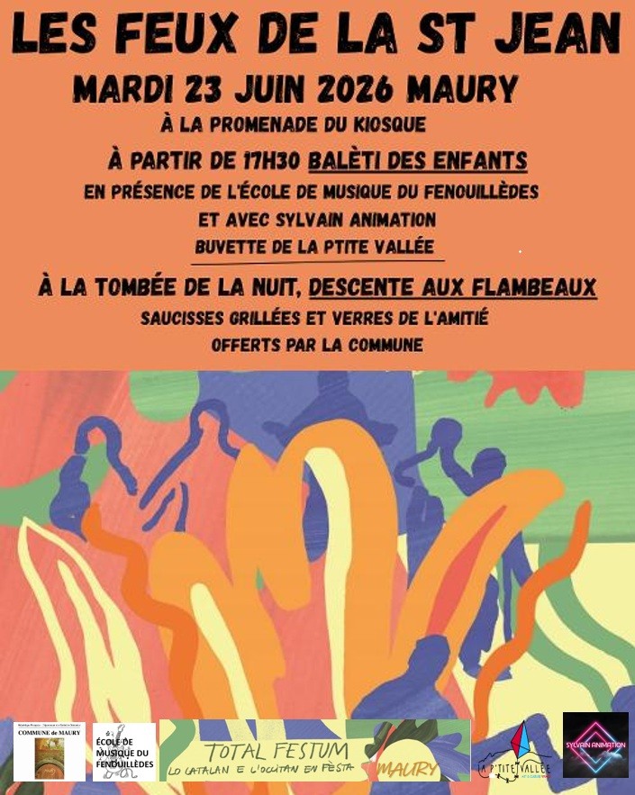 Feux de la saint jean - Maury