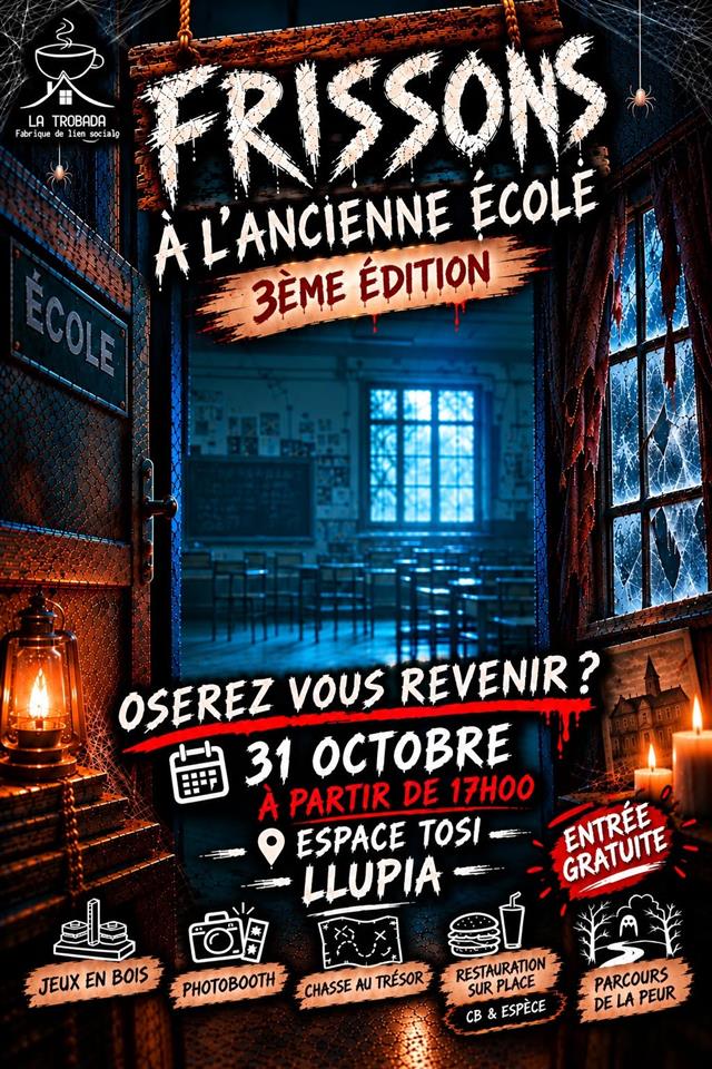 3ᵉ édition frissons à l’ancienne école