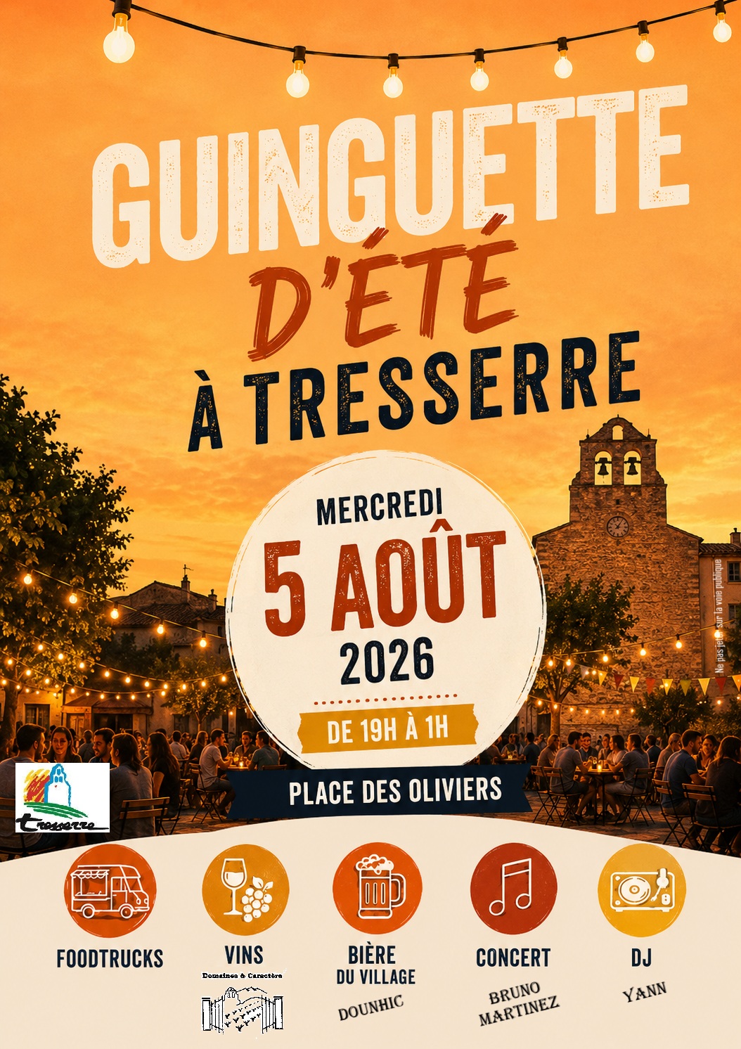 GUINGUETTE D’ETE A TRESSERRE