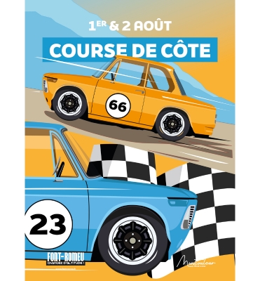 Course de côte 1 et 2 août