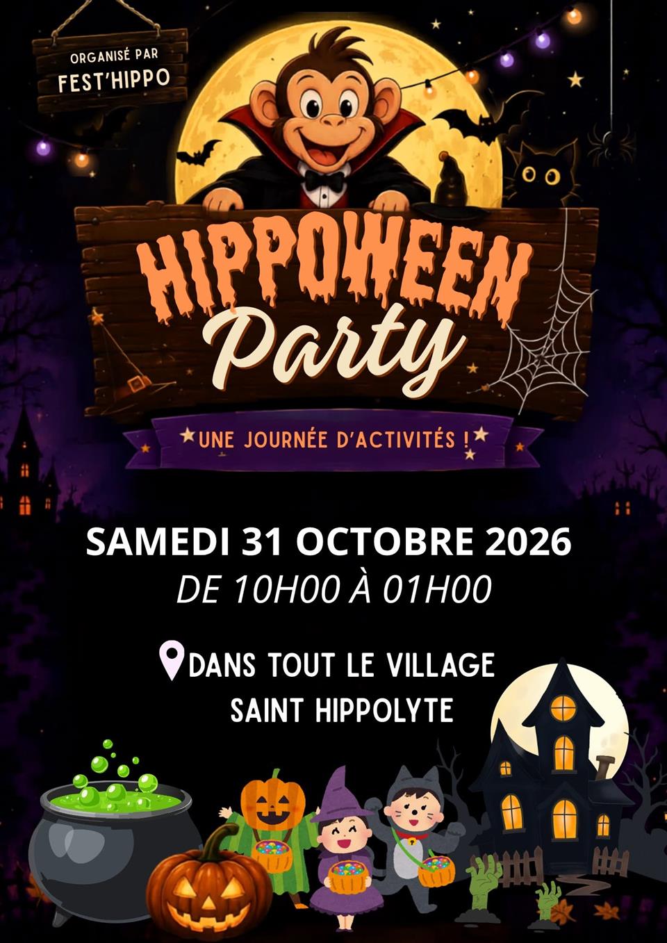 Hippo’ween party