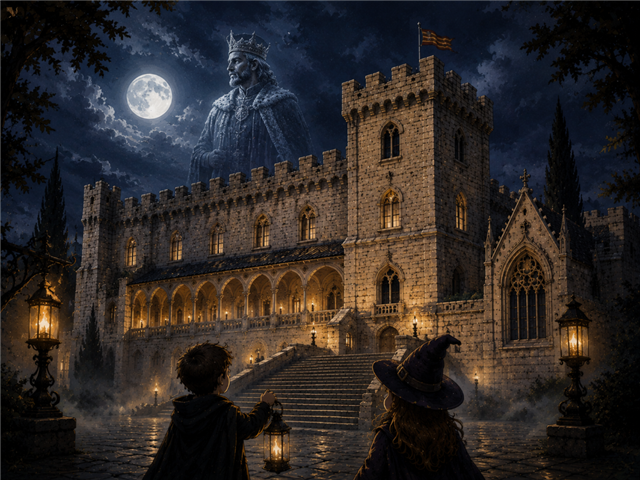 Halloween au palais des rois de majorque