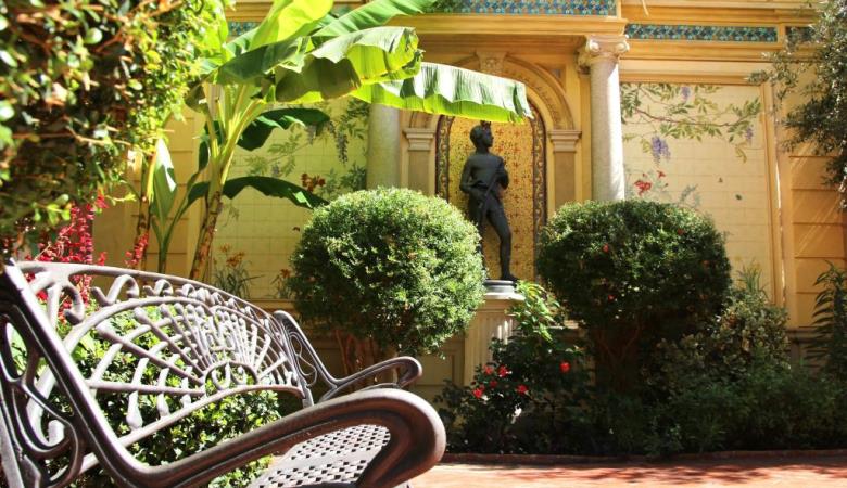 Hôtel PAMS - patio 2