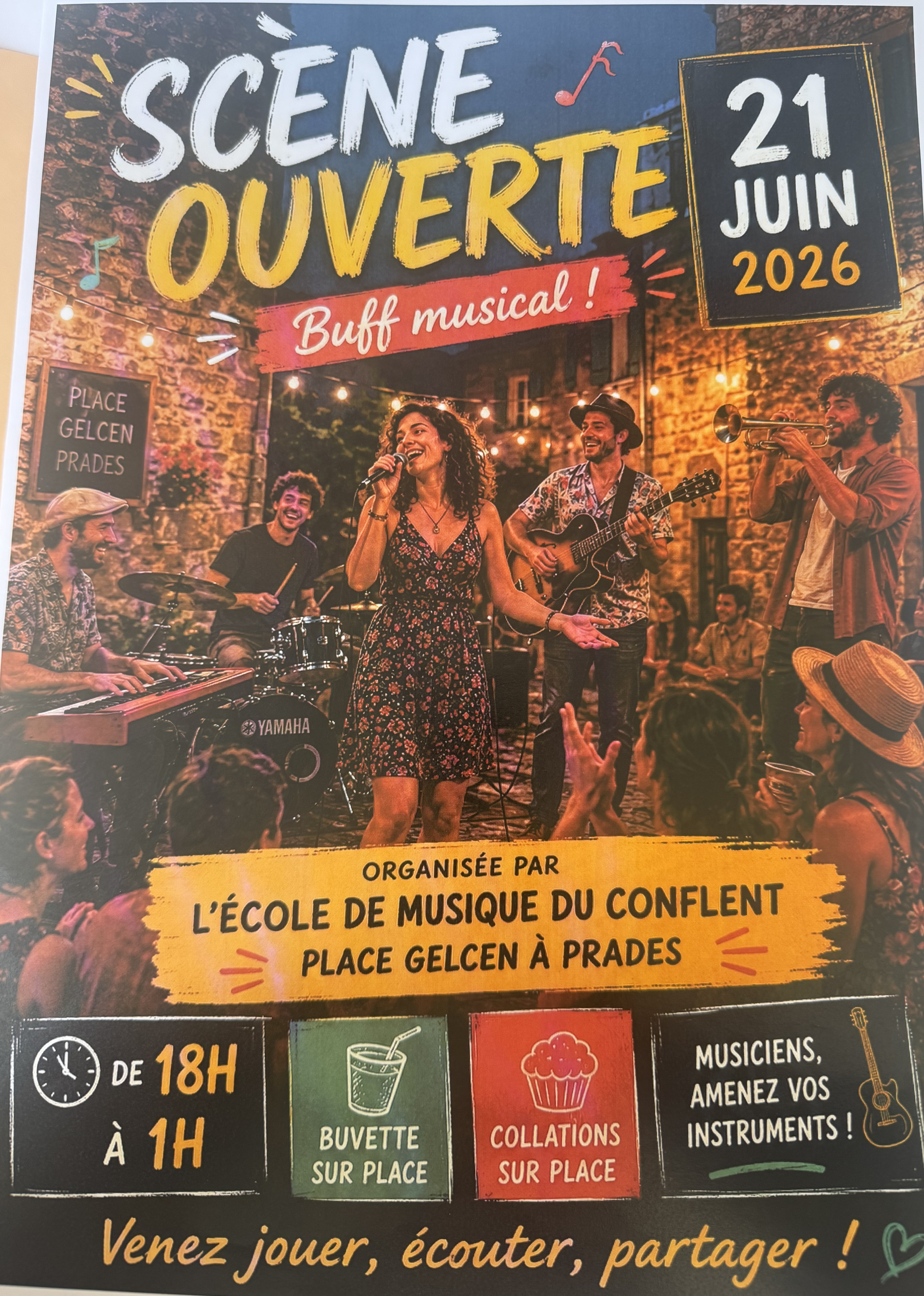 Scène ouverte