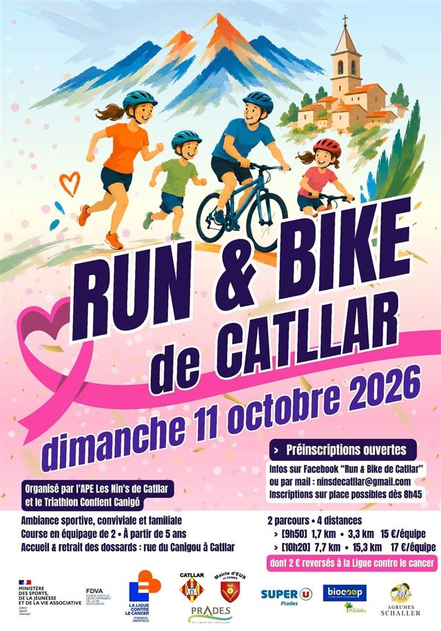 Run & bike à Catllar