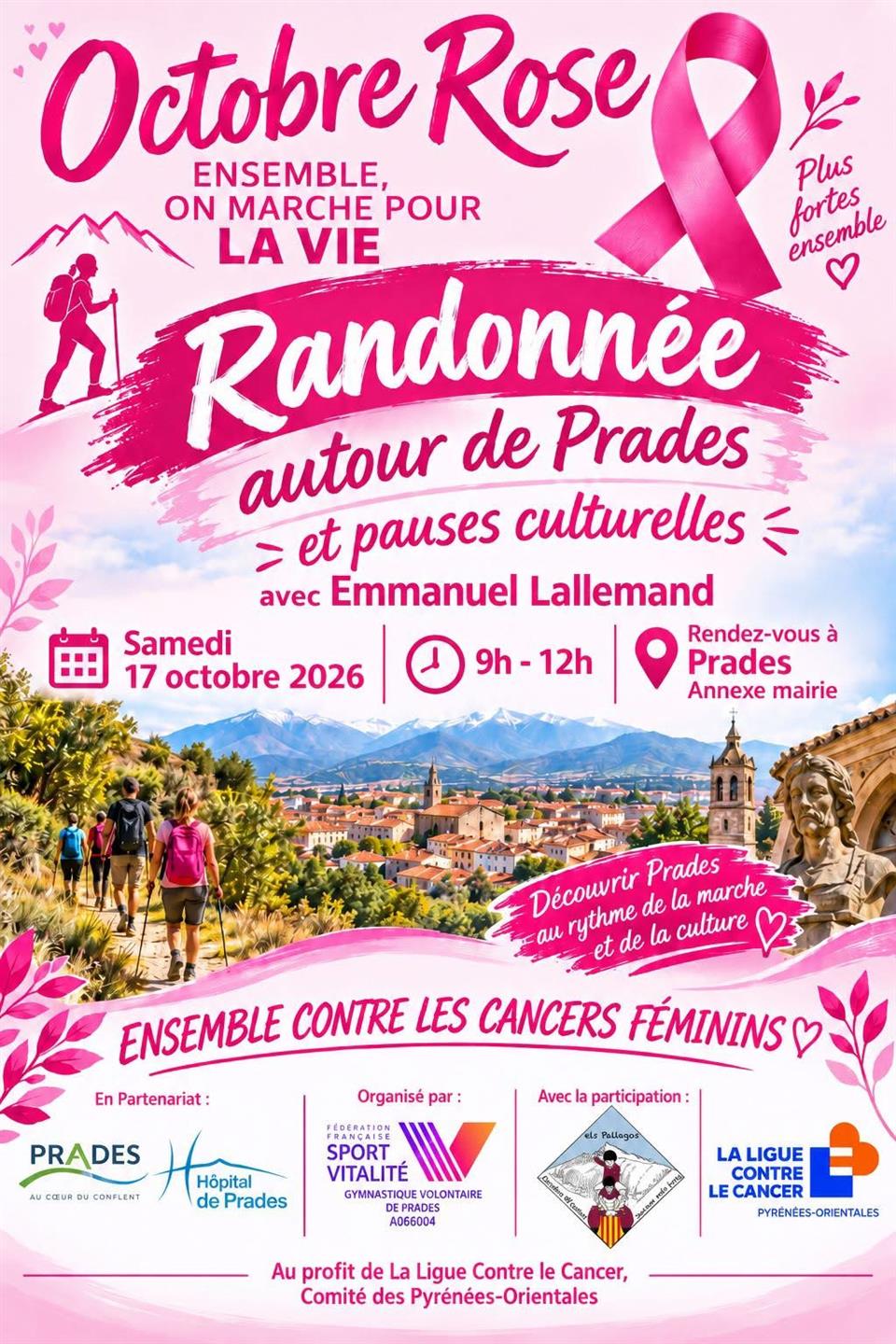 Octobre rose, marche rose