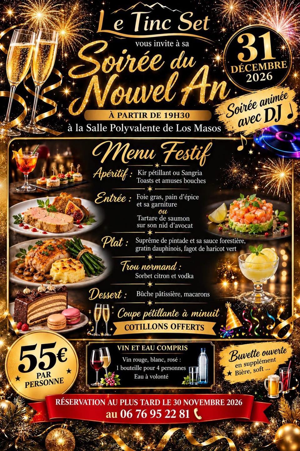 Soirée du nouvel an