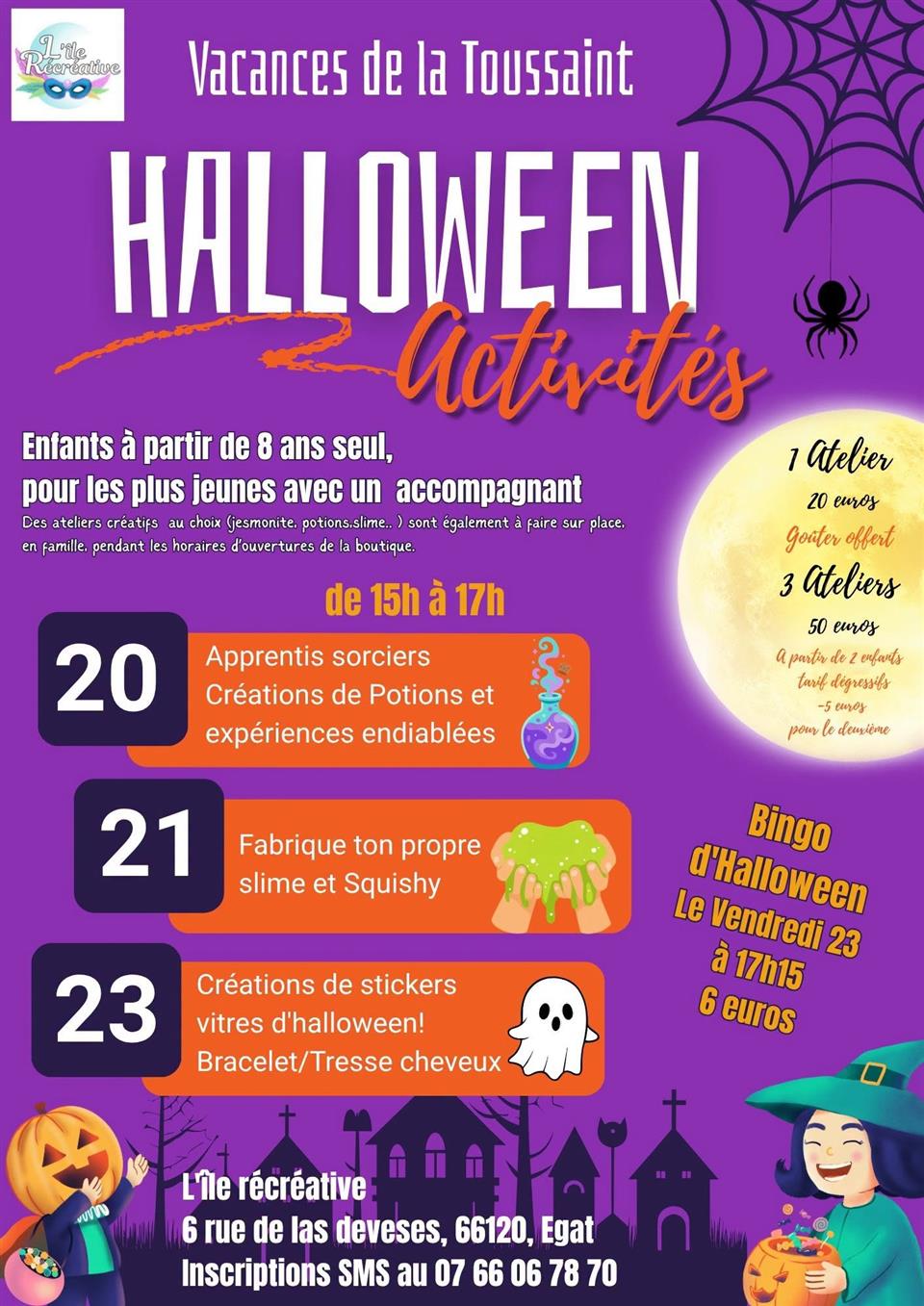 Bingo d’halloween