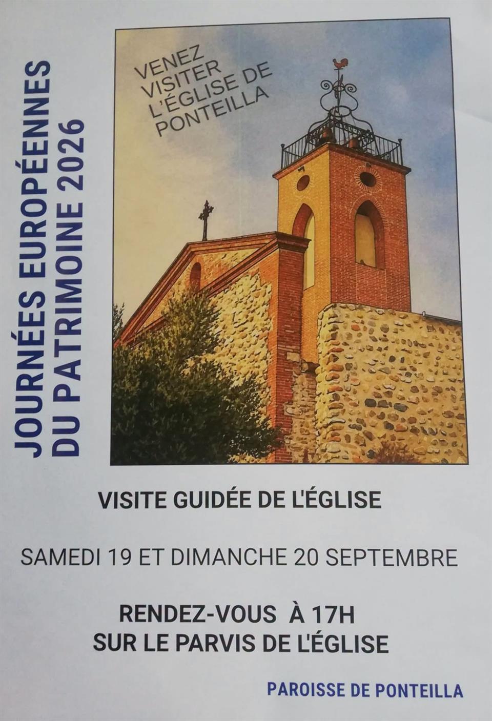 Visite guidée de l’église de Ponteilla