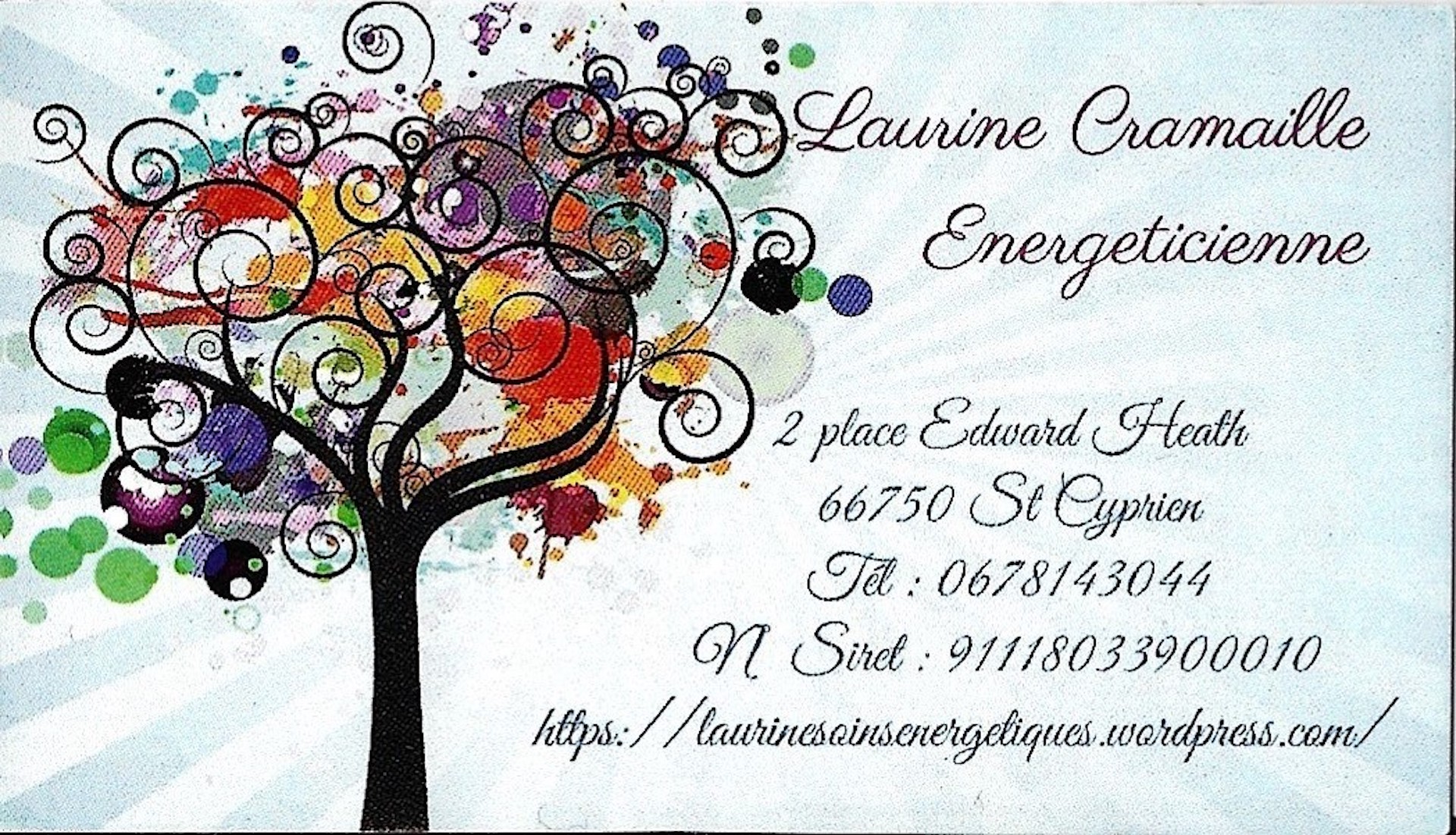 LAURINE CARTE DE VISITE   copie