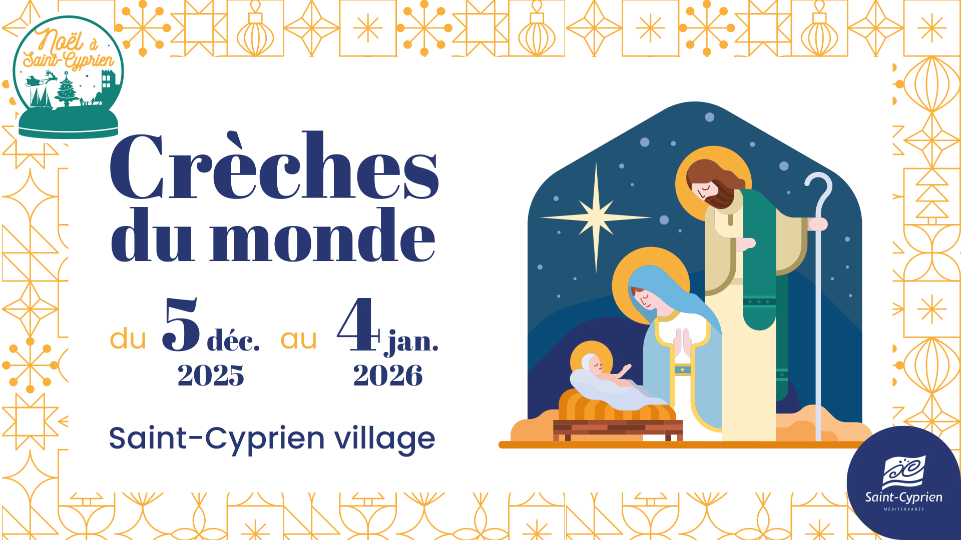 INAUGURATION CRECHES DU MONDE