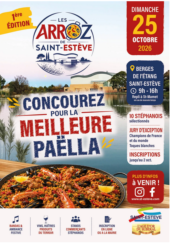 1ʳᵉ edition des arroz de Saint-Estève