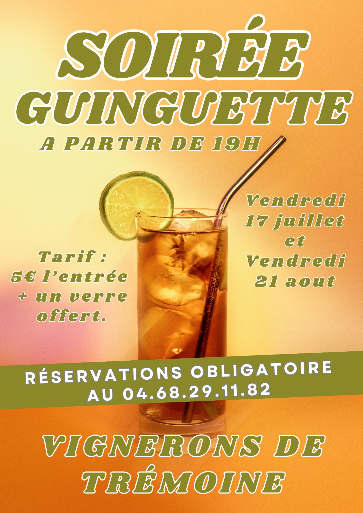 La soiree guinguette de tremoine - Rasiguères