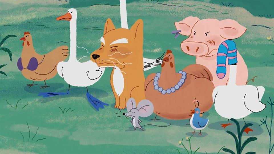 Dessin animé "la ferme de l’amitié "