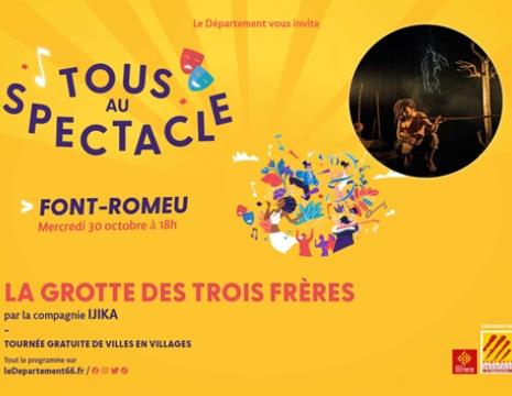 TOUS AU SPECTACLE : THÉÂTRE Le 30 oct 2024