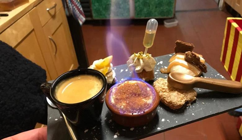 La Senyera carte dfévrier 2017 café gourmand