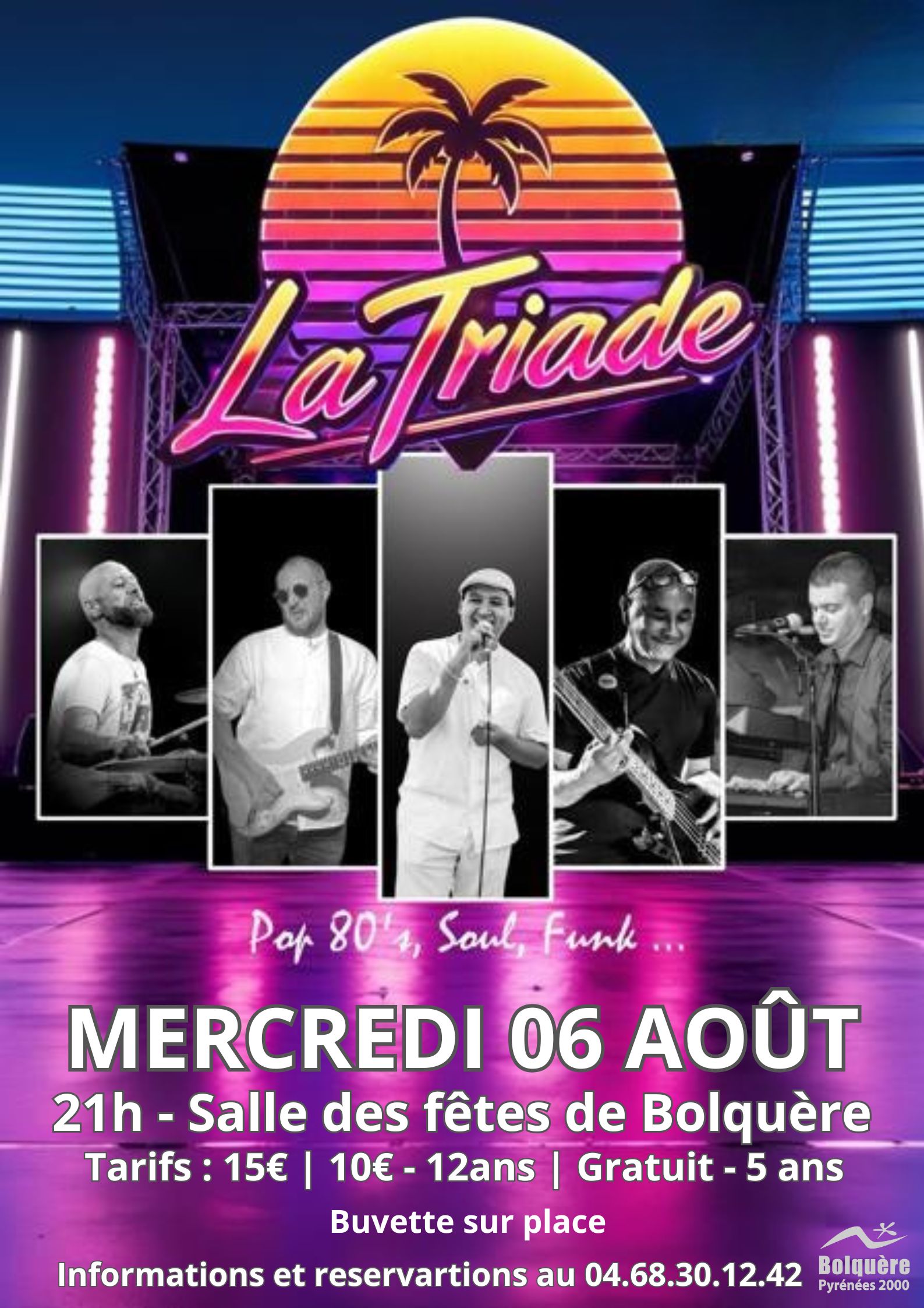 UN ÉTÉ EN MUSIQUES À BOLQUÈRE : LA TRIADE