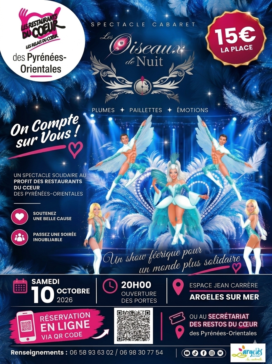 Spectacle les oiseaux de nuit