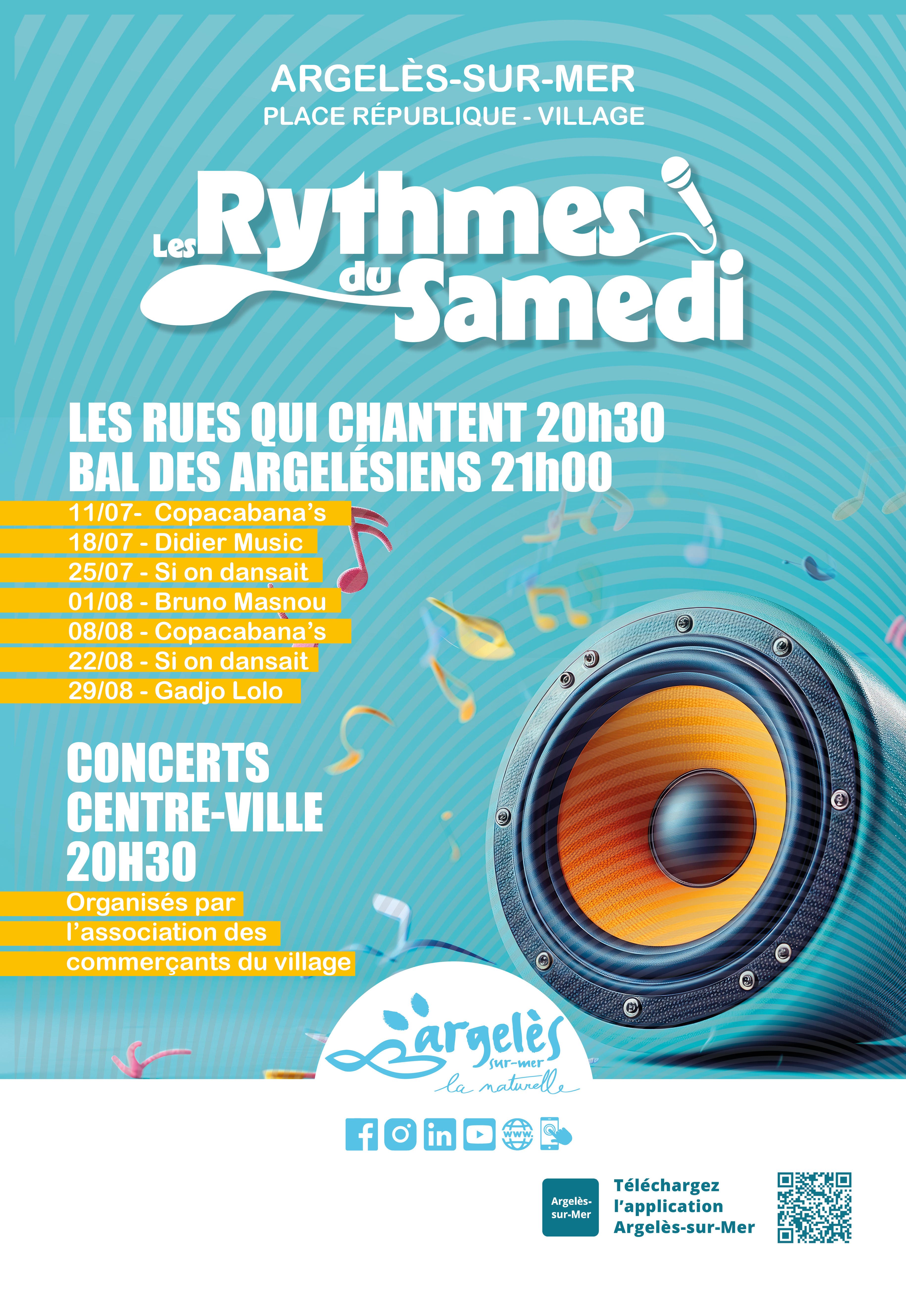 Les rythmes du samedi