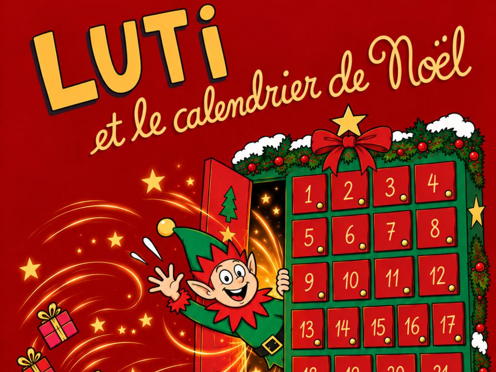 Luti et le calendrier de Noël