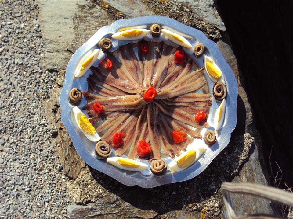 En coulisse démonstration de filetage d’anchois