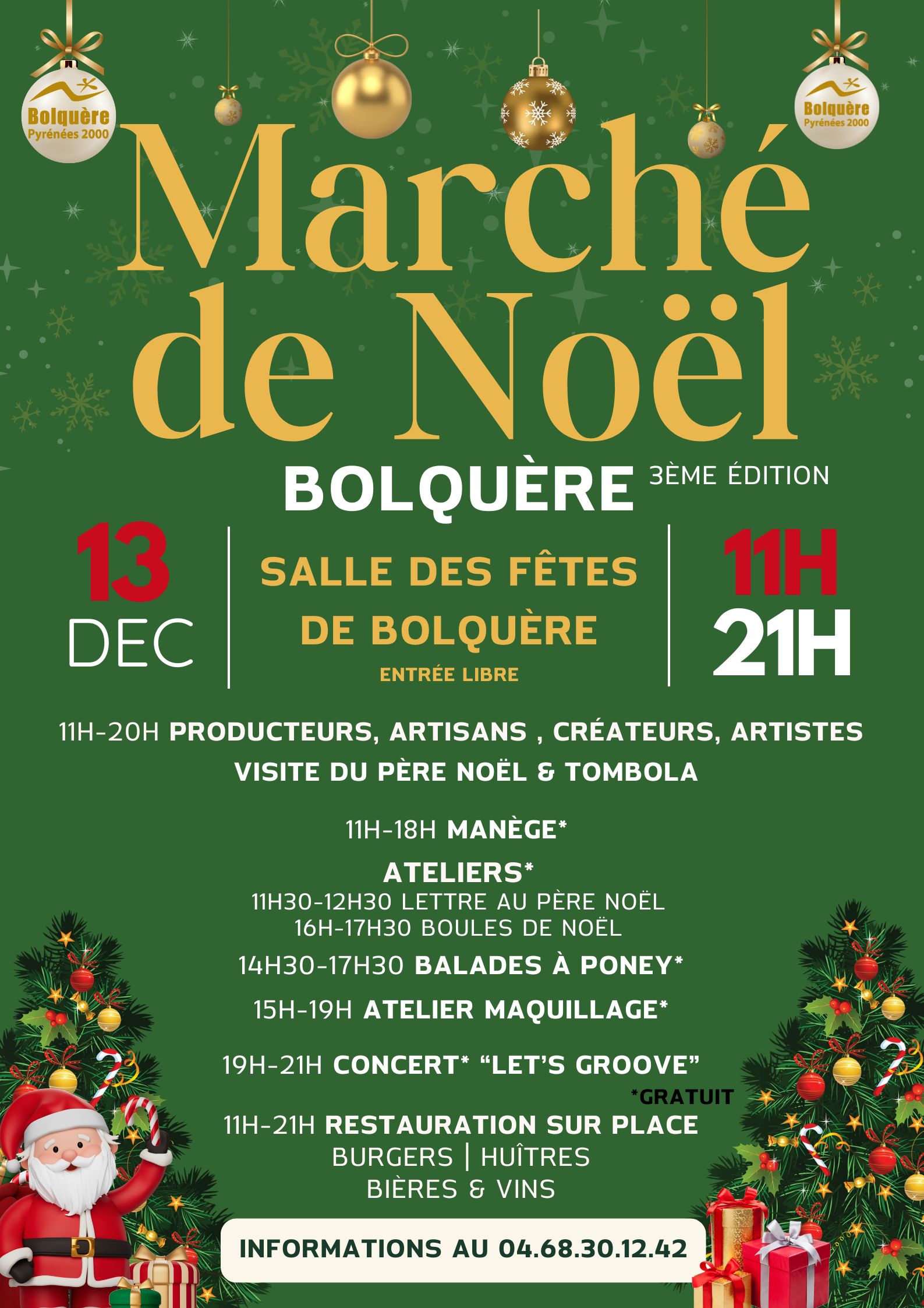 MARCHÉ DE NOËL DE BOLQUERE