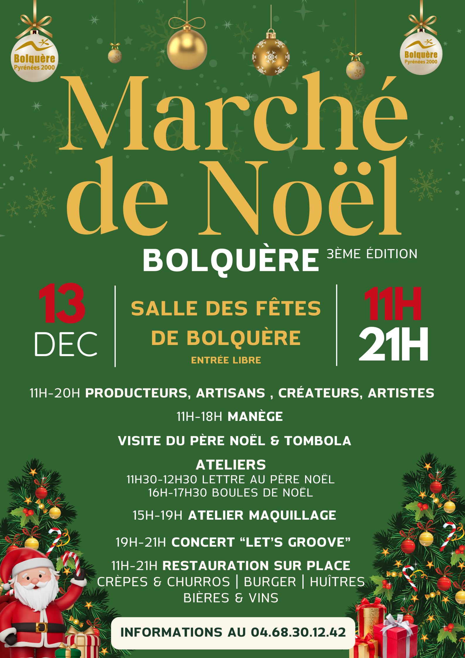 MARCHÉ DE NOËL DE BOLQUERE